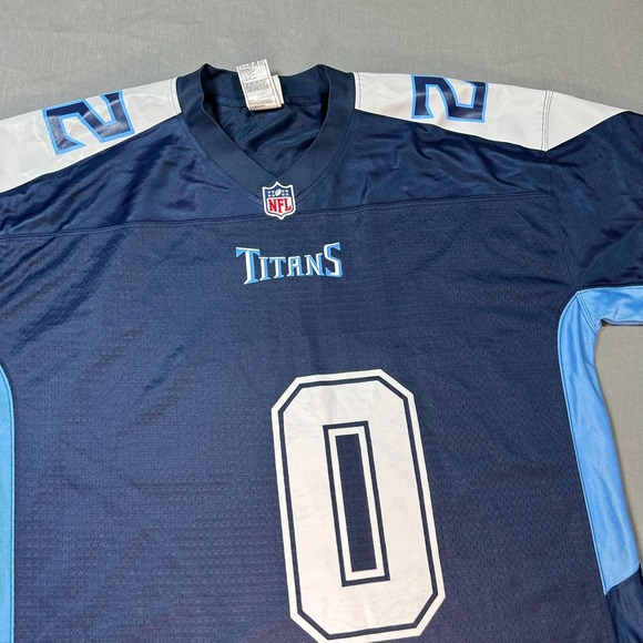 NFL Tennessee Titans #00  Authentic Jersey Mens XL/TG/EG Length Sewn - Picture 3 of 13